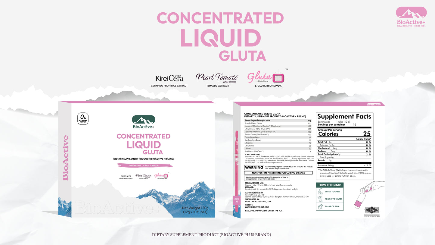 BioActive+ Concentrate Liquid Gluta