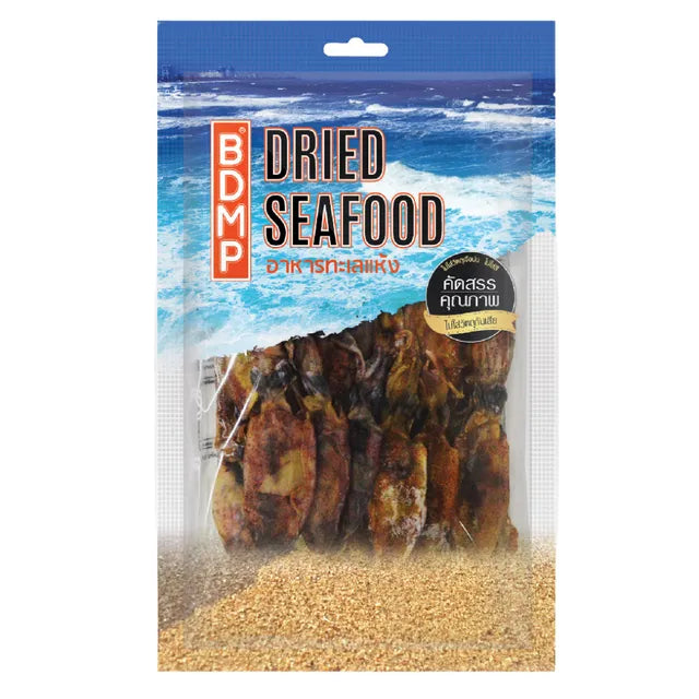 BDMP Dried Baby Squid 100g (1 Pack) | BDMP หมึกกะตอยแห้ง น้ำหนัก 100 กรัม 1 แพ็ค