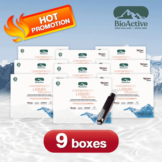 BioActive+ Concentrate Liquid Collagen Drink 9 Boxes