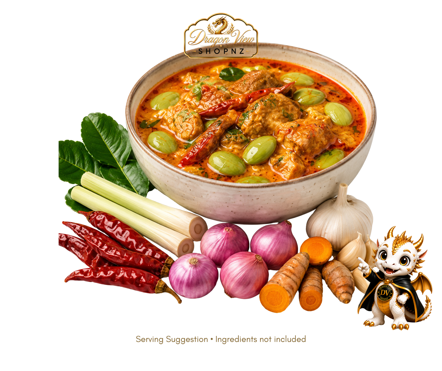 JAROME Red Curry Paste (Southern Taste) 400 g.