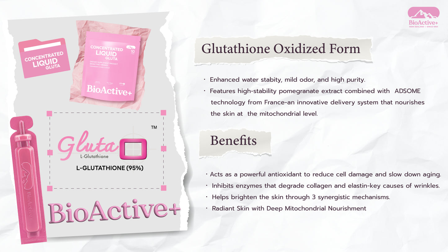 BioActive+ Concentrate Liquid Gluta