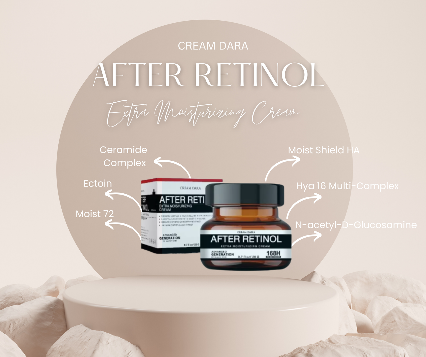 Cream Dara After Retinol Extra Moisturizing Cream 20g.