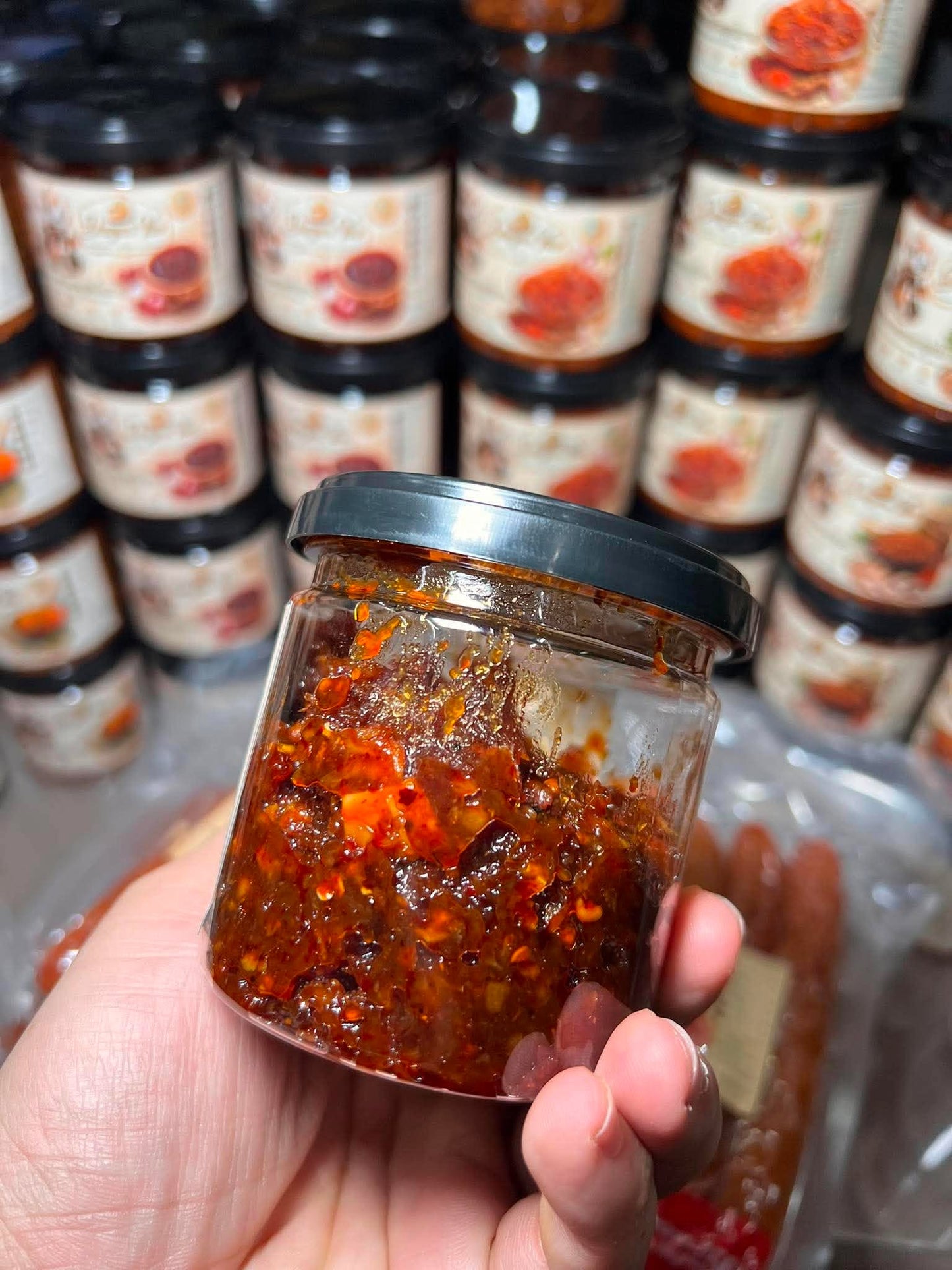 Nam Prik Pao Pad Khai Khem | น้ำพริกเผาผัดไข่เค็มสูตรโบราณ