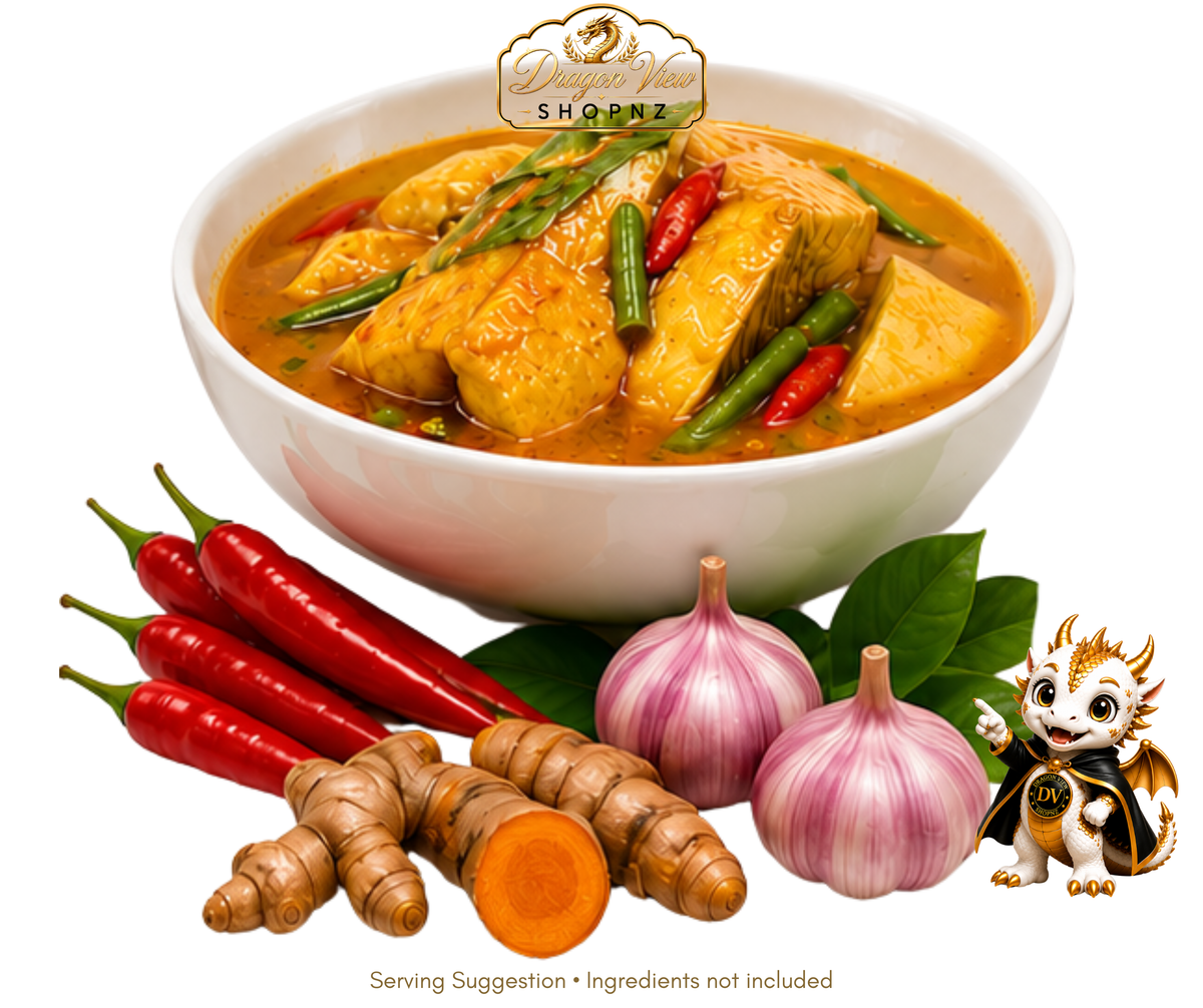 JAROME Sour Yellow Curry Paste |  จะโหรม พริกแกงส้มพริกสด 400 g.