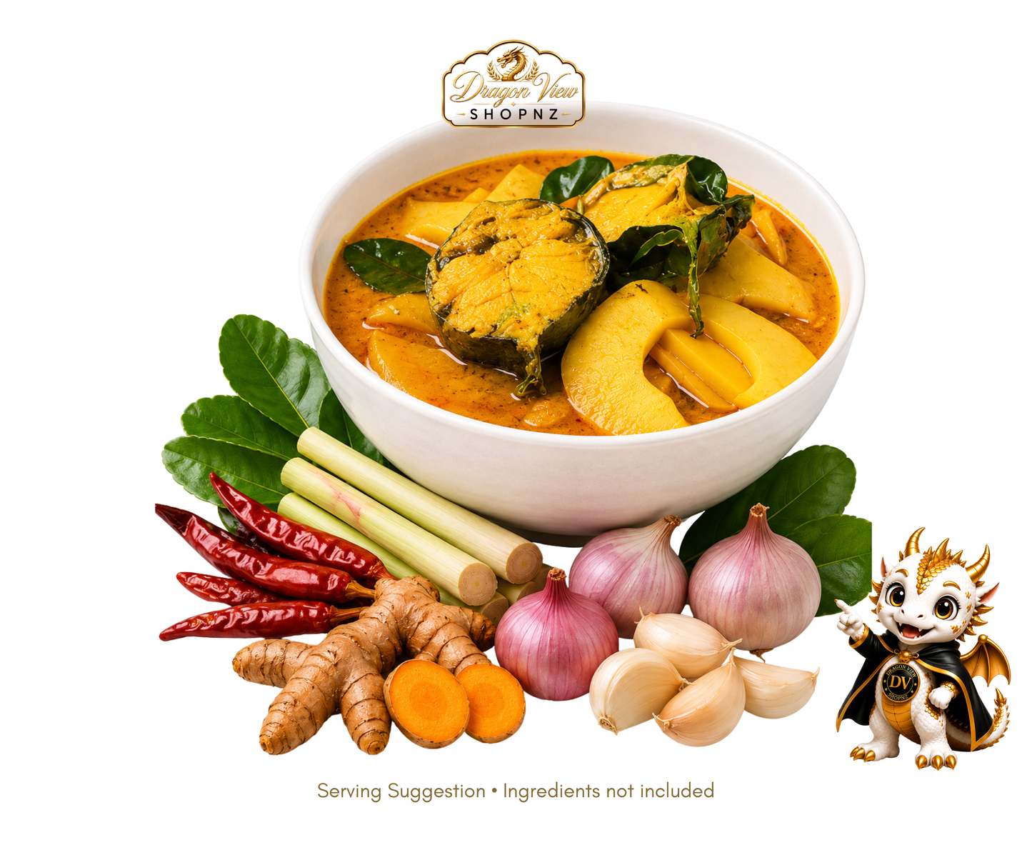 JAROME Sour Yellow Curry Paste 400 g.
