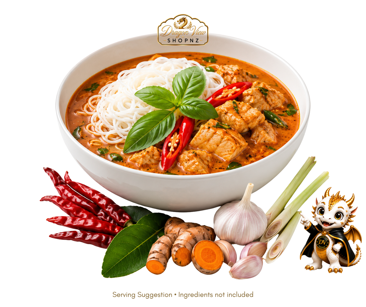 JAROME Rice Noodles Curry Paste  | จะโหรม พริกแกงขนมจีน 400g.