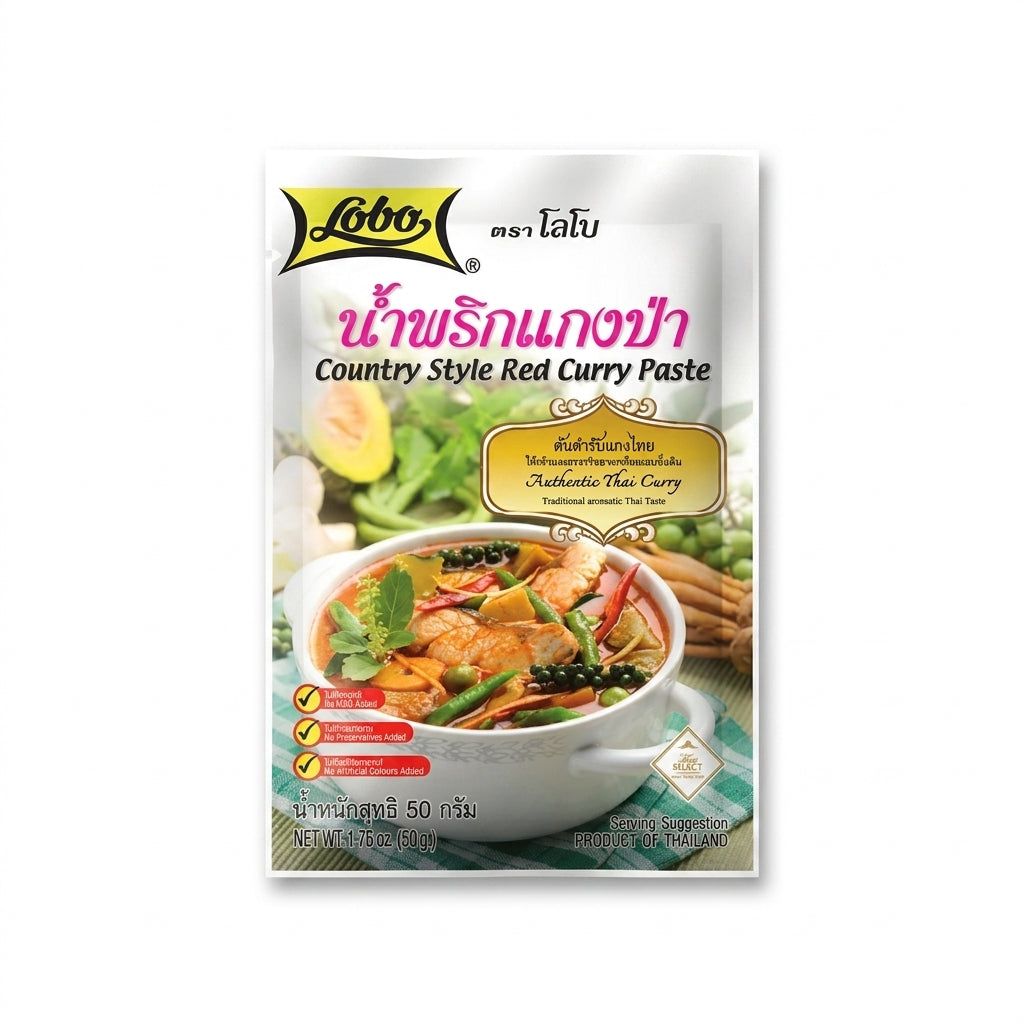 LOBO Kaeng Pa Curry Paste | น้ำพริกแกงป่า ตราโลโบ 50g.