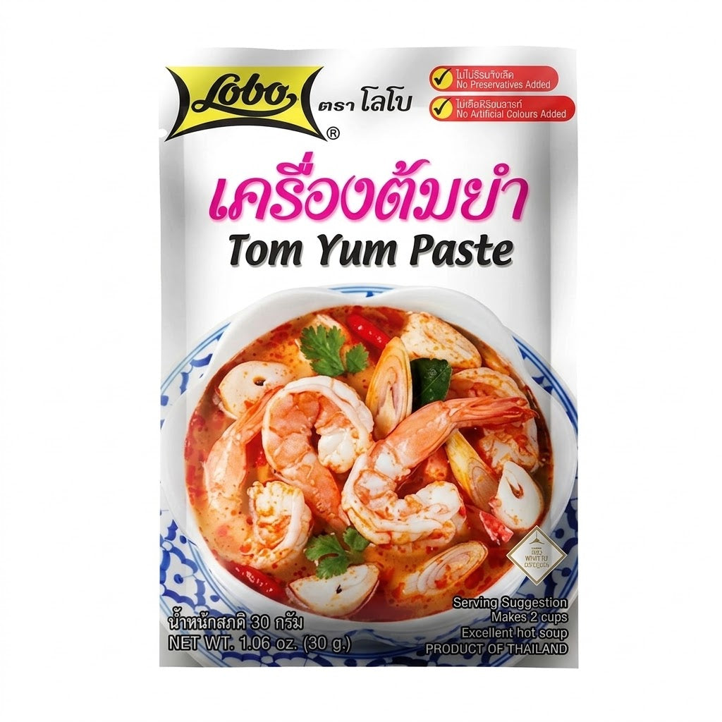 LOBO Tom Yum Paste | เครื่องต้มยำ ตราโลโบ 30g.