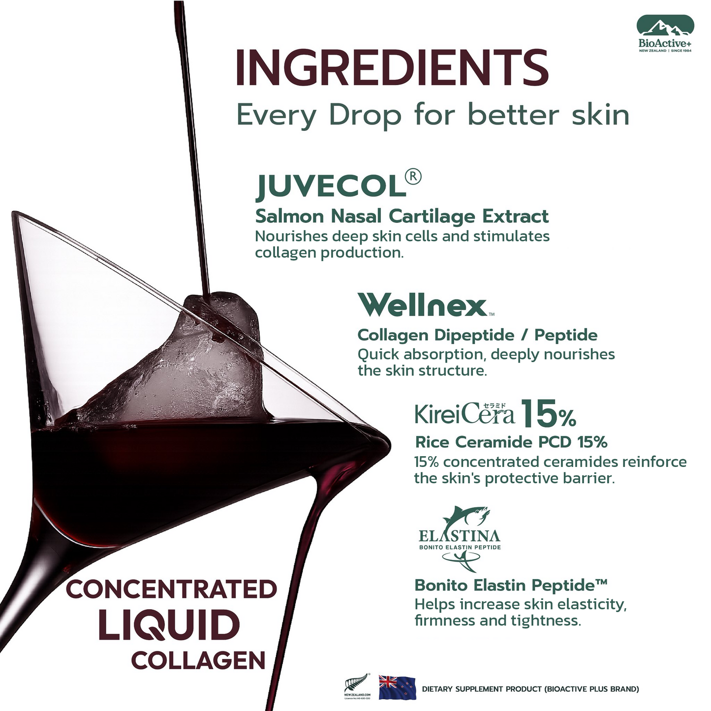 BioActive+ Concentrate Liquid Collagen Drink 1 Box