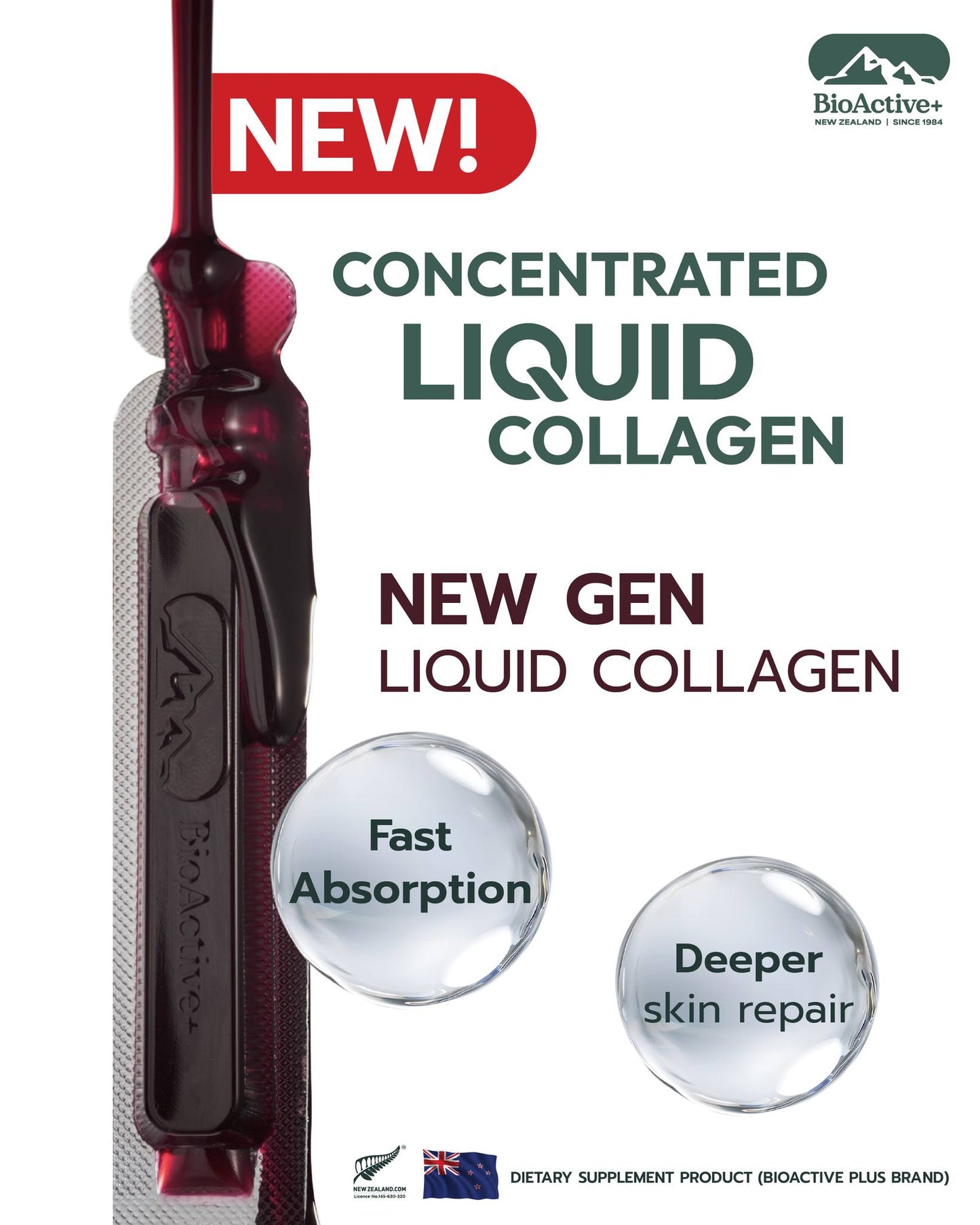 BioActive+ Concentrate Liquid Collagen Drink 1 Box