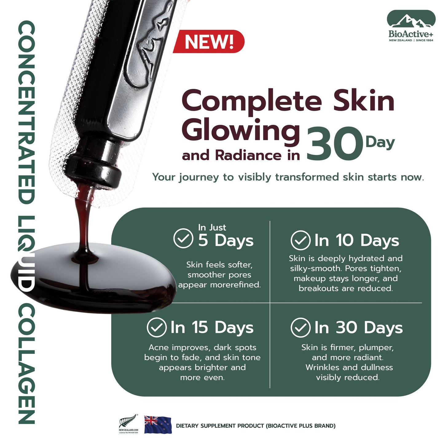 BioActive+ Concentrate Liquid Collagen Drink 1 Box