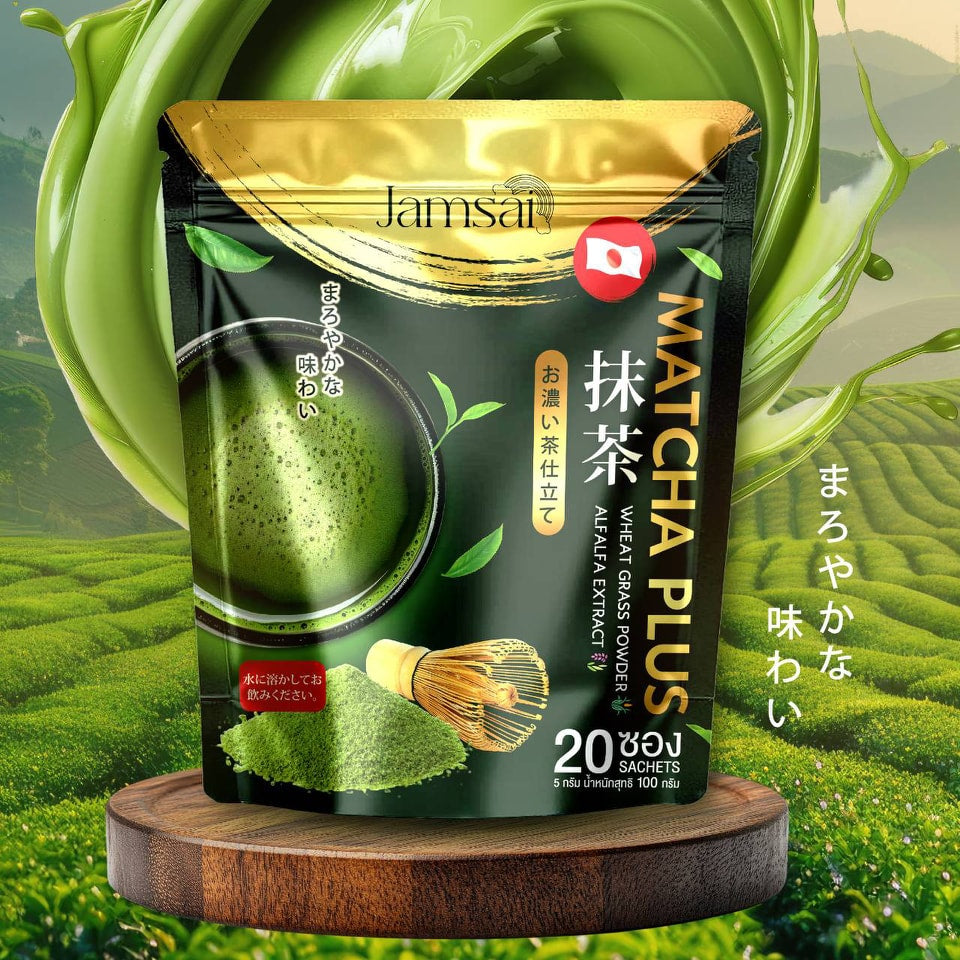 Jamsai Matcha Plus – Premium Japanese Matcha