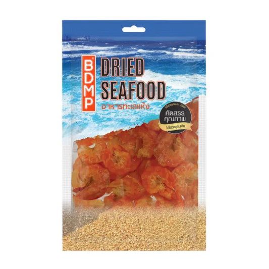 BDMP Dried White Shrimp (Size XL) 100g (1 Pack) | BDMP กุ้งแห้ง กุ้งขาวแห้ง ขนาด XL น้ำหนัก 100 กรัม 1 แพ็ค